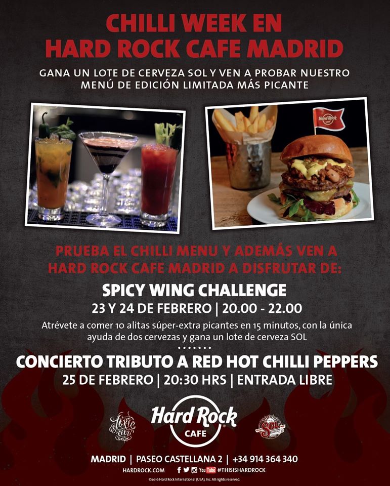 chili week hard rock