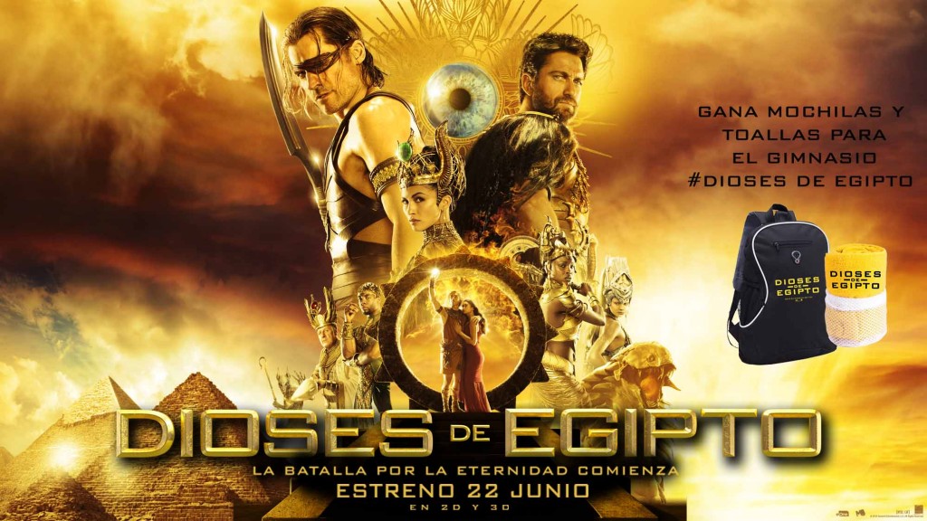 dioses de egipto pelicula