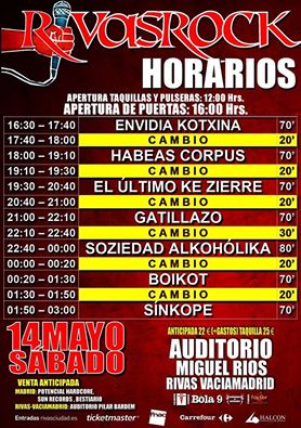 rivas horarios