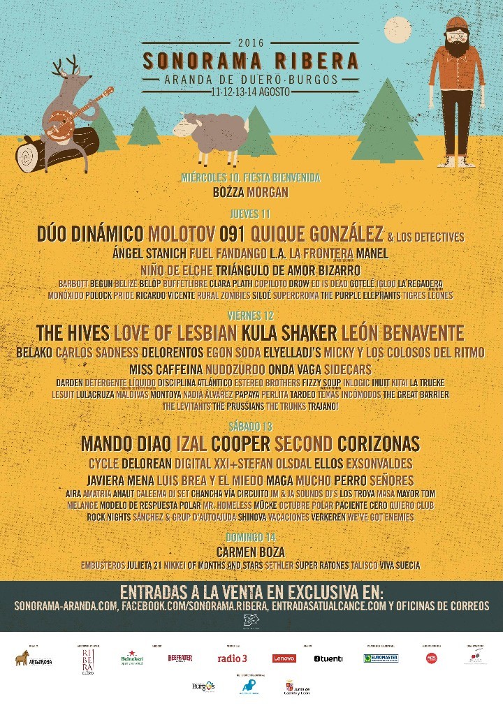 soonorama cartel por dias