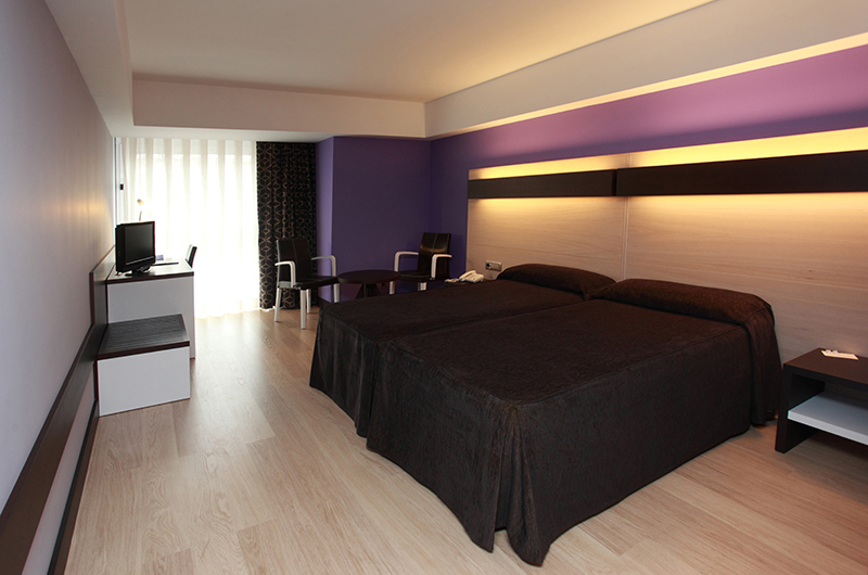 habitacion hotel ciudad de logroño