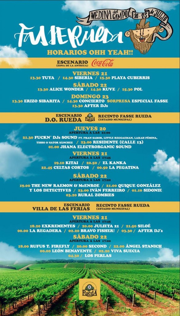 fasse rueda horarios