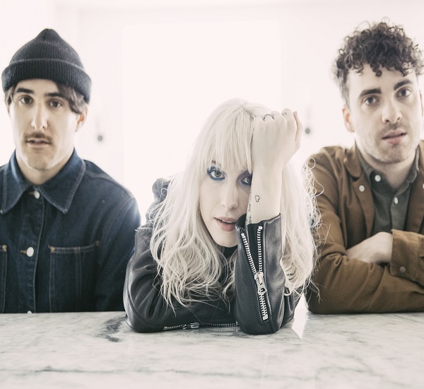 From left: Zac Farro, Hayley Williams and Taylor York of Paramore, in Nashville, Tenn., March 29, 2017. The band, after a tumultuous period since it last released an album in 2013, is releasing its fifth LP, "After Laughter," in May. (Eric Ryan Anderson/The New York Times)