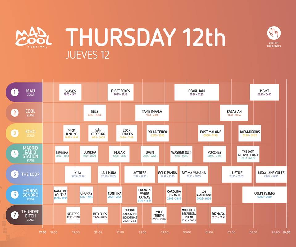jueves madcool2018