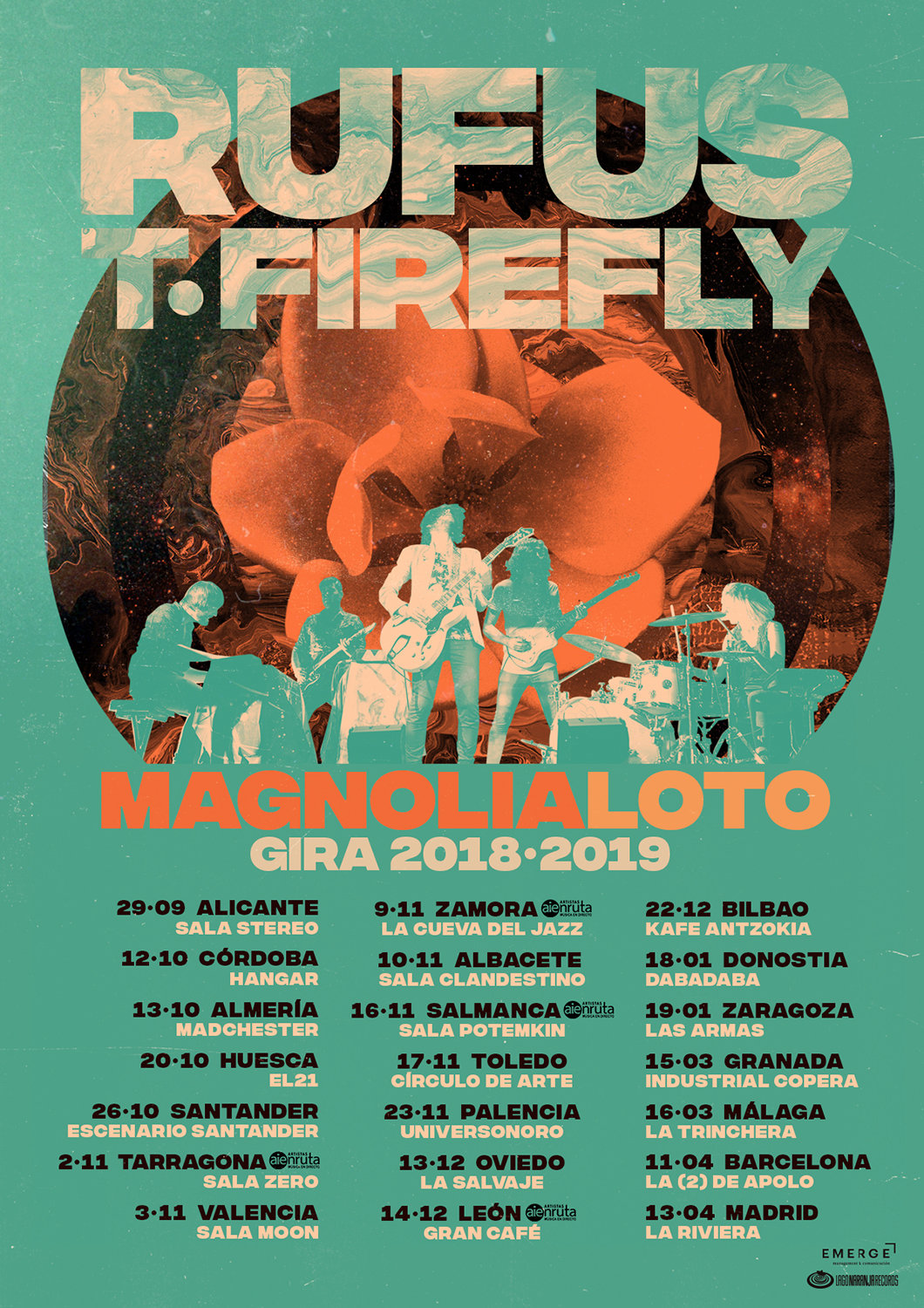 rufus gira loto magnolia