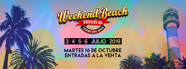 weekend beach entradas venta