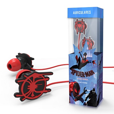 auriculares spiderman
