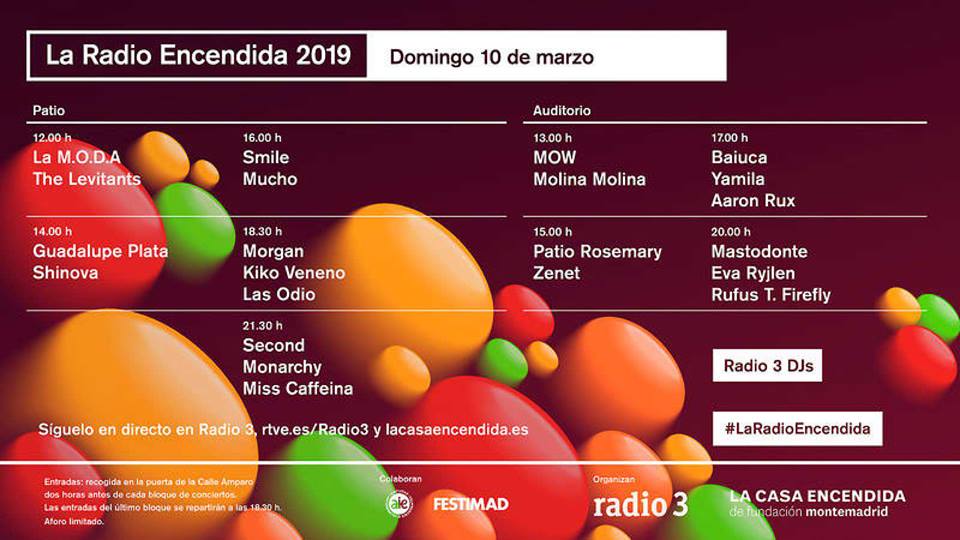 la radio encendida 2019
