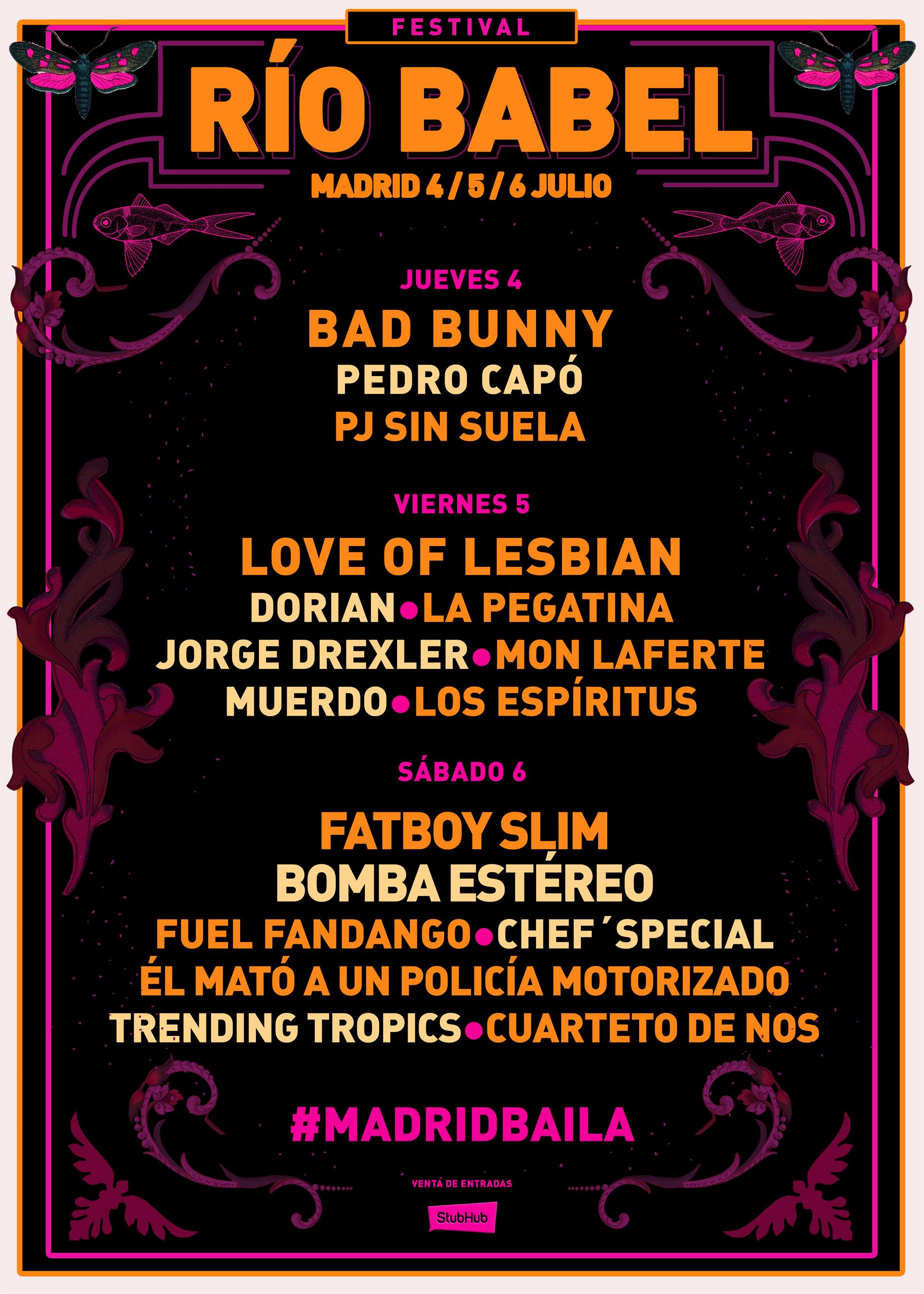 rio babel 2019 completo cartel