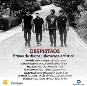 despistaos firmas y showcases