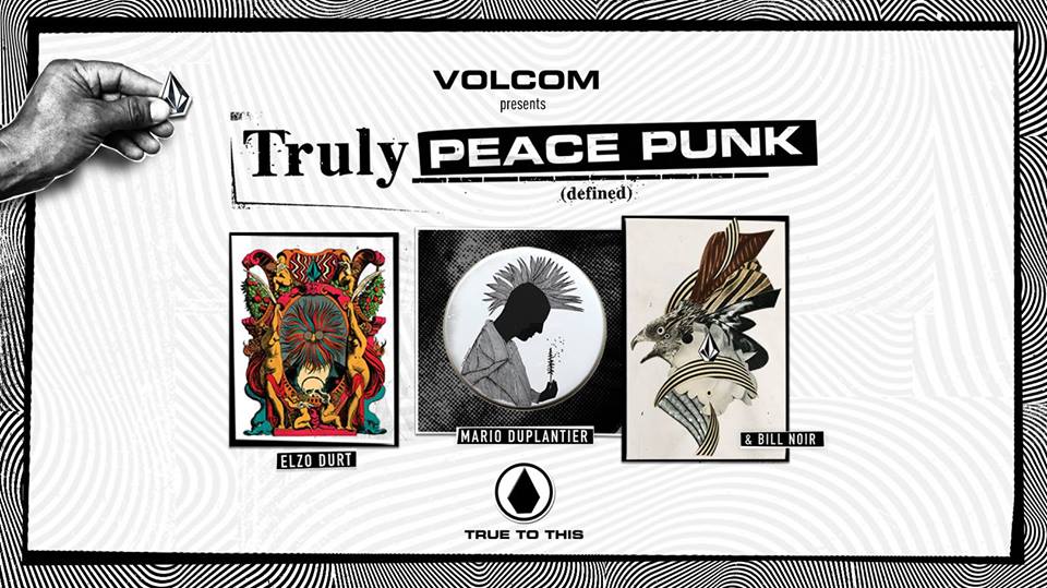 peace punk volcom
