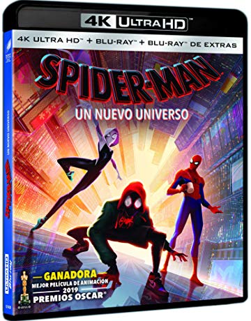 spiderman un nuevo universo bluray