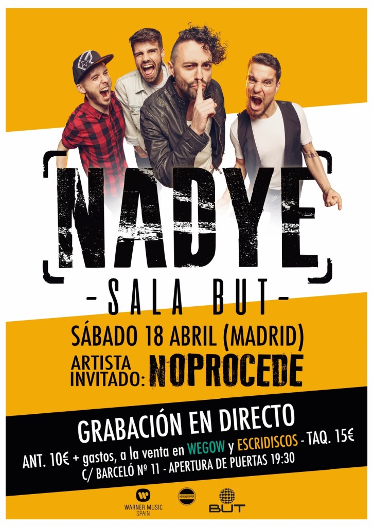 NADYE concierto Madrid but