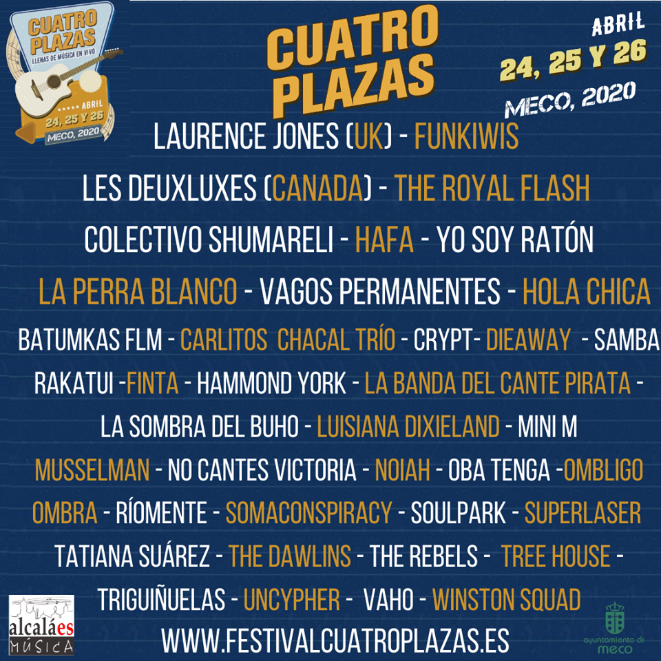 festival cuatro plazas