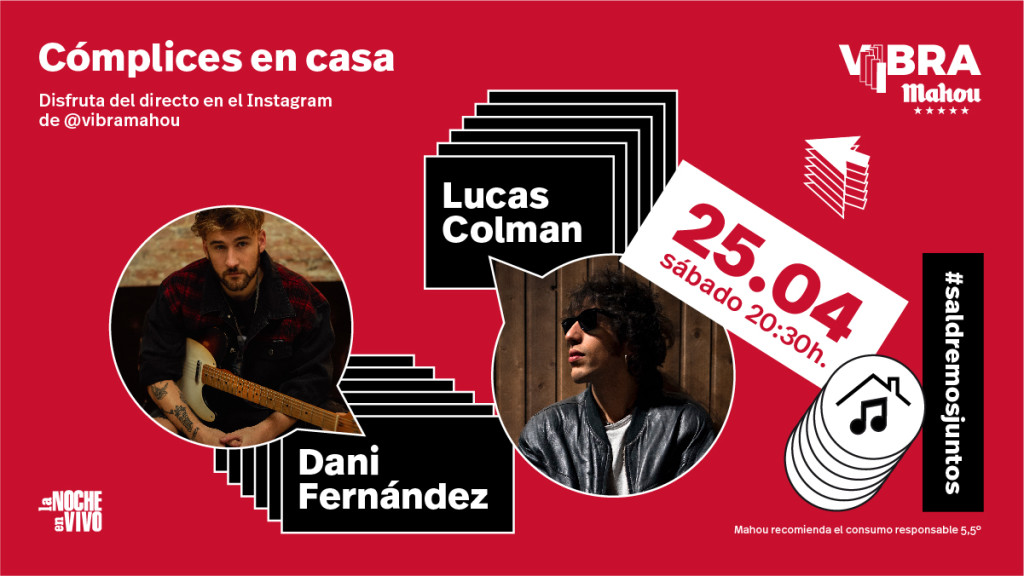 Cartel_Complices Vibra Mahou en casa