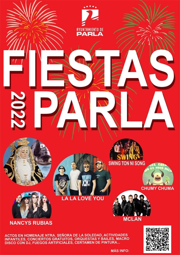 fiestas parla 2022