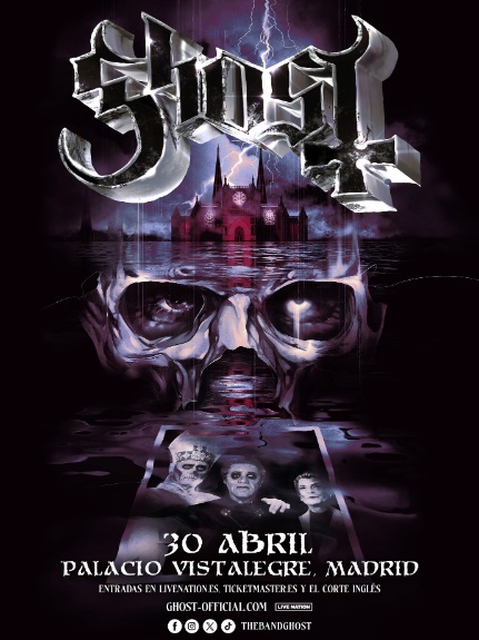 ghost concierto madrid
