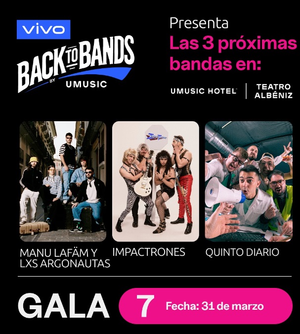 vivo back to bands
