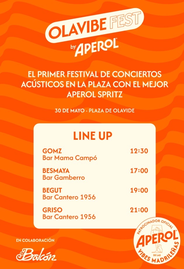 cartel aperol olavibe