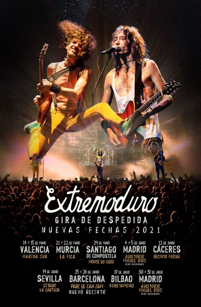 extremoduro gira despedida 2021