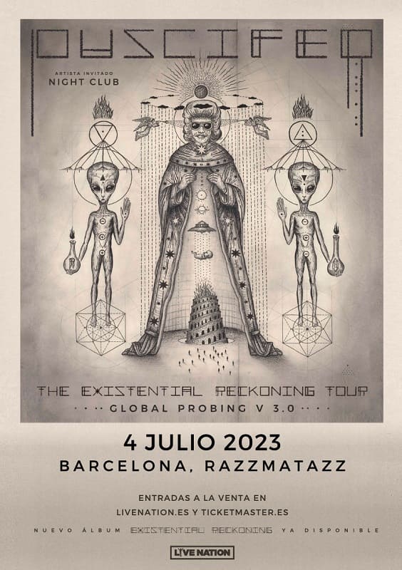 puscifer cartel concierto barcelona