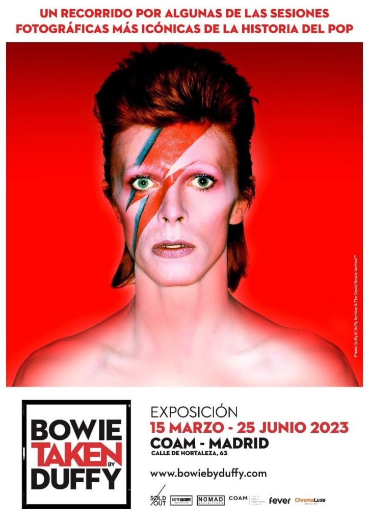 Bowie taken by Duffy, nueva exposición Madrid