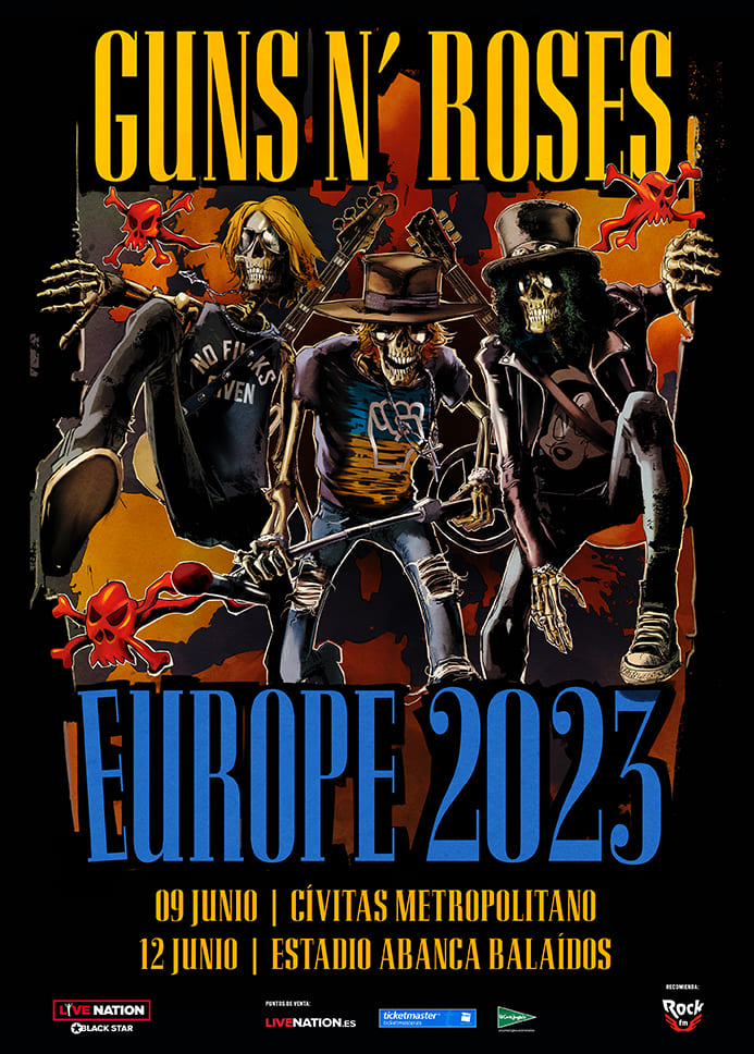 conciertos guns n roses españa