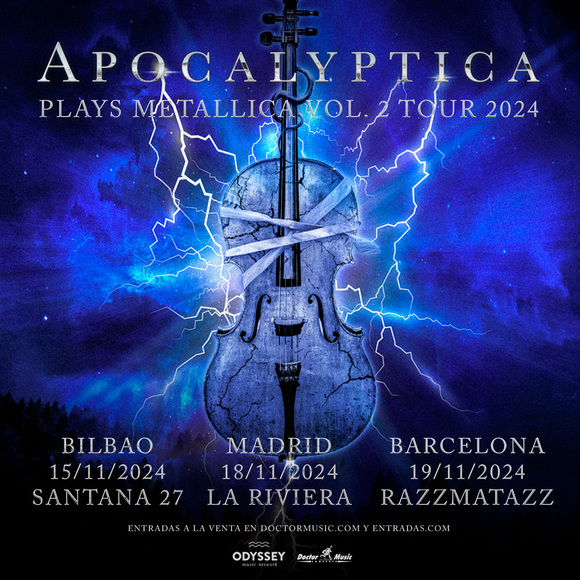 apocalyptica conciertos plays metallica