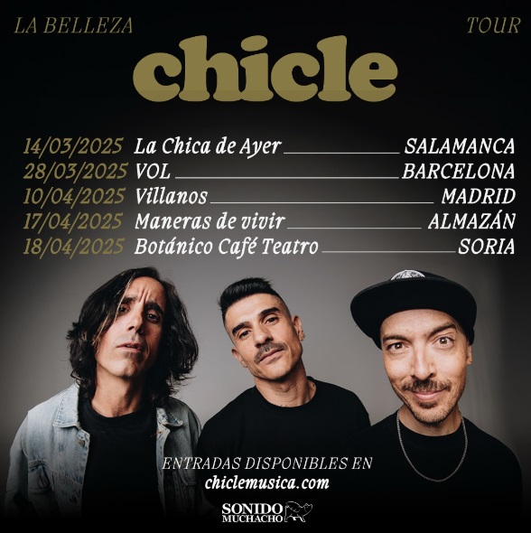 chicle tour la belleza