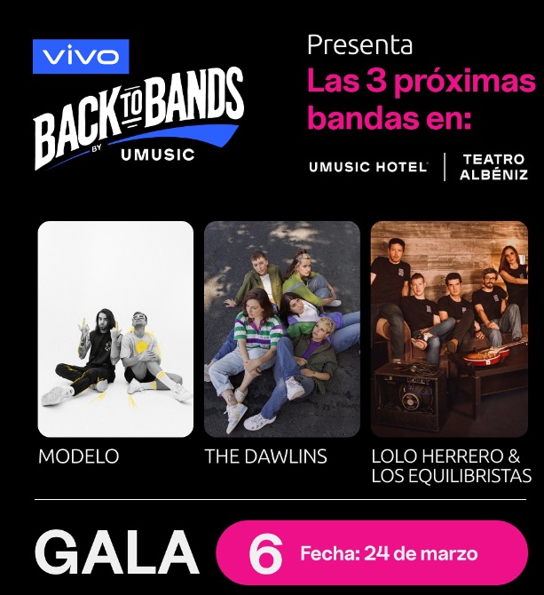 vivo back to bands
