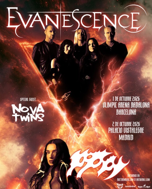 evanescence gira españa