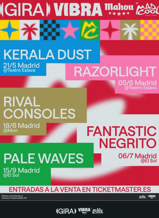 gira mad cool by vibra mahou