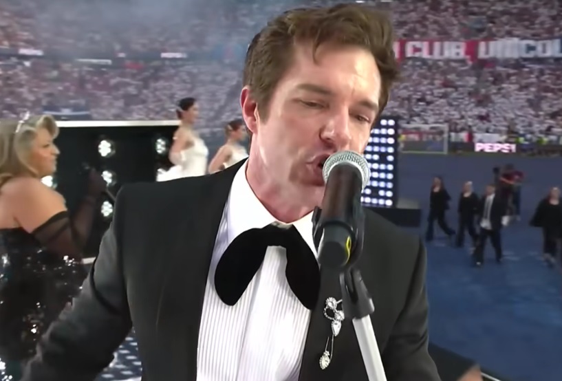 Actuación de The Killers en la final de la Champions League en Budapest