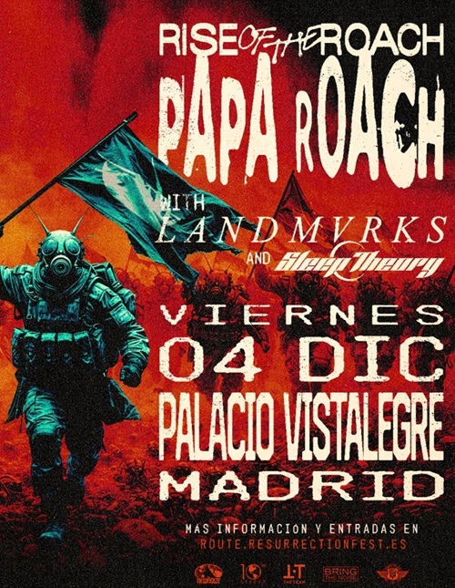 papa roach madrid